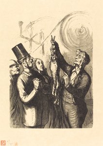 Wystawa światowa: producent filcowych kapeluszy autorstwa Charles Maurand after Honoré Daumier