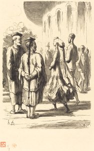 World Expo: Które są najbardziej chińskie? autorstwa Charles Maurand after Honoré Daumier
