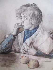 Charles Maurin - Jabłka autorstwa Charles Maurin