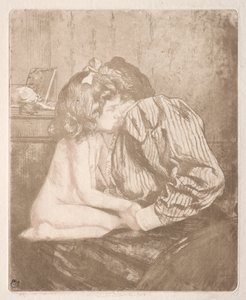 Confidences, z nowej edukacji sentymentalnej, 1901. autorstwa Charles Maurin
