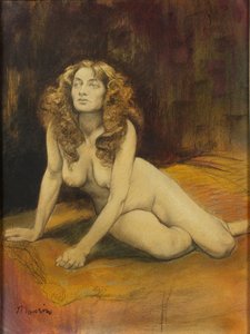 Leżąca naga kobieca, ok. 1930 r. 1895.