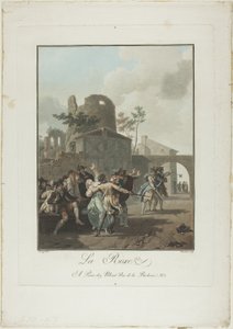 La Rixe autorstwa Charles Melchior Descourtis