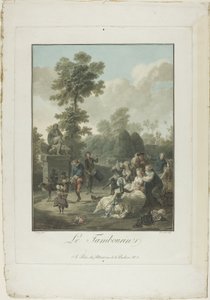 Tamburyn autorstwa Charles Melchior Descourtis