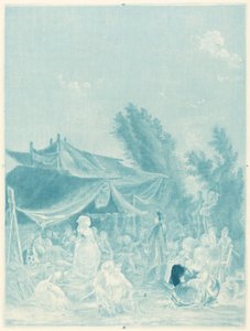 Noce de Village (Wesele na wsi) autorstwa Charles Melchior Descourtis after Nicolas Antoine Taunay