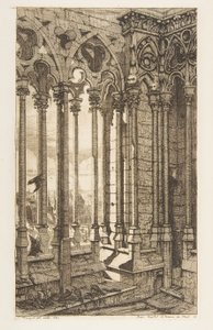 Galeria, katedra Notre-Dame, Paryż