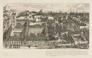 Kolegium Henryka IV autorstwa Charles Meryon
