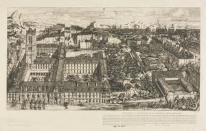 Kolegium Henryka IV, 1863-1864. autorstwa Charles Meryon