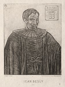 Jean Besly autorstwa Charles Meryon