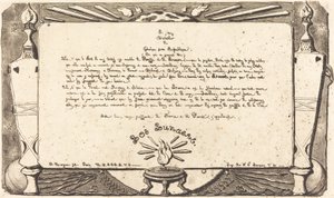 Prawo księżycowe, pierwsza płyta autorstwa Charles Meryon