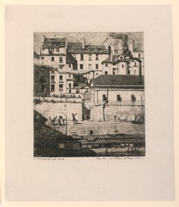 Kostnica autorstwa Charles Meryon