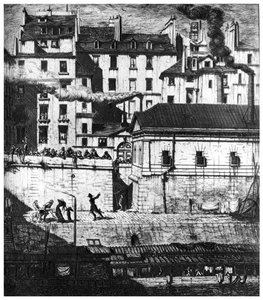 Kostnica, ok. 1841-1868 1924 autorstwa Charles Meryon