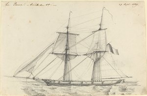 La Panne autorstwa Charles Meryon