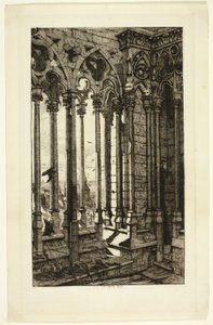 Galeria Notre Dame autorstwa Charles Meryon
