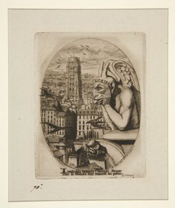 Le Stryge (Wampir) autorstwa Charles Meryon