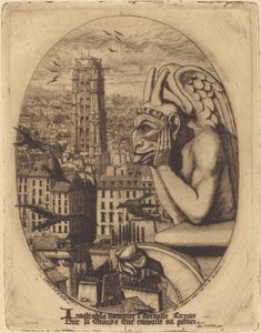 Le Stroge (Wampir) autorstwa Charles Meryon