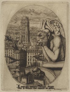Le Stroge (Wampir) autorstwa Charles Meryon