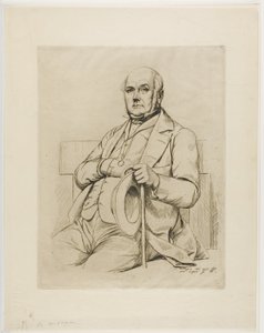 Portret Kazimierza Bajki autorstwa Charles Meryon