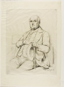 Portret Kazimierza Bajki autorstwa Charles Meryon