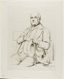 Portret Kazimierza Bajki autorstwa Charles Meryon