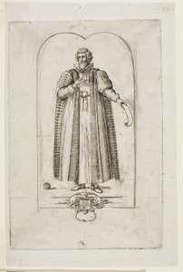 Portret François Viete autorstwa Charles Meryon