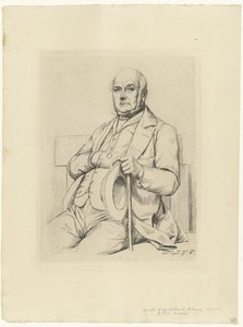 Portret van Casimir Le Conte autorstwa Charles Meryon