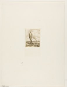 Swift-Sailing Proa, Archipelag Mulgrave, Oceania autorstwa Charles Meryon