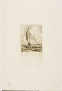 Swift-Sailing Proa, Archipelag Mulgrave, Oceania autorstwa Charles Meryon