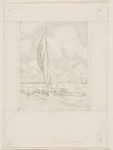 Proa o dużej prędkości, Archipelag Mulgrave, Oceania autorstwa Charles Meryon