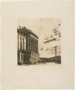 Admiralicja, Paryż autorstwa Charles Meryon