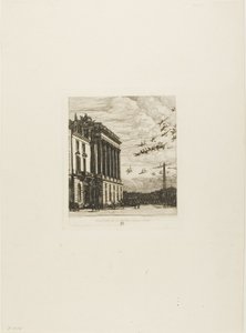 Admiralicja, Paryż autorstwa Charles Meryon
