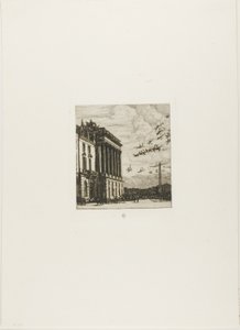 Admiralicja, Paryż autorstwa Charles Meryon