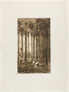 Galeria Notre-Dame, Paryż autorstwa Charles Meryon