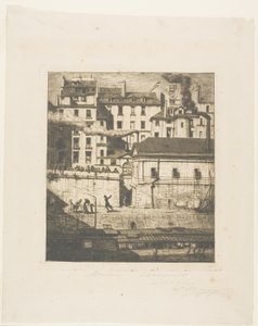 Kostnica, Paryż autorstwa Charles Meryon