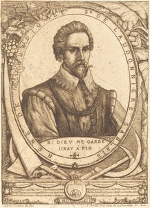René Laudonniere Sablais (De Burdigale) autorstwa Charles Meryon after Crispijn de Passe I