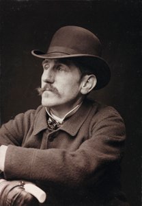 Album Artistique et Biographique, 5 rok, Salon 1885; portret francuskiego malarza Georgesa-Louisa Hyona (1855-1901).