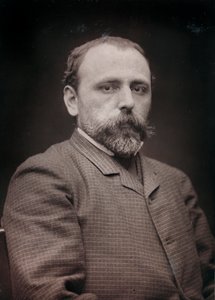 Album Artistique et Biographique, 6 rok, Salon 1885; portret malarza Edouarda Jeana Dambourgeza (1844-1931).