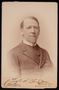 Portret Thomasa Spencera Childsa 1825-1914, przed 1893.