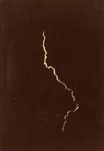 [Spirala błyskawicy podczas burzy], 12 maja 1886. autorstwa Charles Moussette