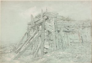 Studium dla „Pod falochronem” (kolor nadwozia) autorstwa Charles Napier Hemy