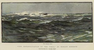 Ilustracja do Rehabilitacji Vigii, Morley Roberts autorstwa Charles Napier Hemy