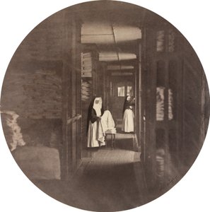 Cesarski Azyl w Vincennes: Bielizna, 1859. autorstwa Charles Nègre