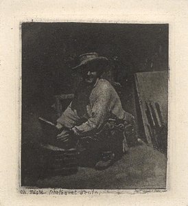 [Przyczajony Mason] autorstwa Charles Nègre