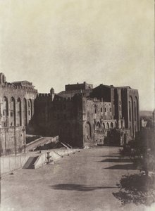 Pałac Papieski, Awinion, ok. 1900 r. 1851, wydrukowany 1970. autorstwa Charles Nègre