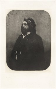 Tablica VIII – Portret Théophile Gautiera, wg Nadara (Tabela VIII – Portret Théophile Gautiera, wg Nadara) autorstwa Charles Nègre, Nadar, André Jammes