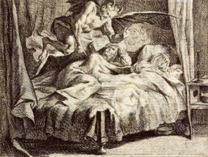 Pierścień Hansa Carvela autorstwa Charles Nicolas Cochin