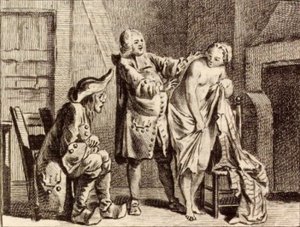 La Jument du compère Pierre autorstwa Charles Nicolas Cochin