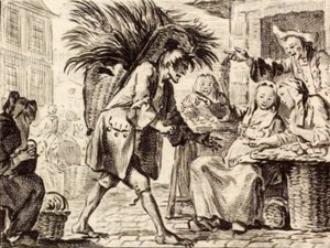 Diabeł z Papefiguière autorstwa Charles Nicolas Cochin
