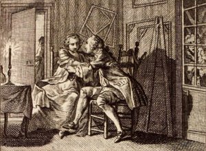 Mieszkańcy Rém autorstwa Charles Nicolas Cochin