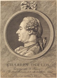 Karol Duklos autorstwa Charles Nicolas Cochin II