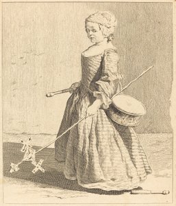 Młody Żołnierz autorstwa Charles Nicolas Cochin I after Jean Siméon Chardin